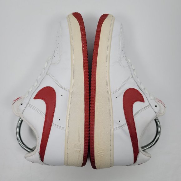 Nike Air Force 1 '07 2008 Low 'Varsity Red' Men's Shoes 315122-163 US Size 9 - Picture 6 of 8